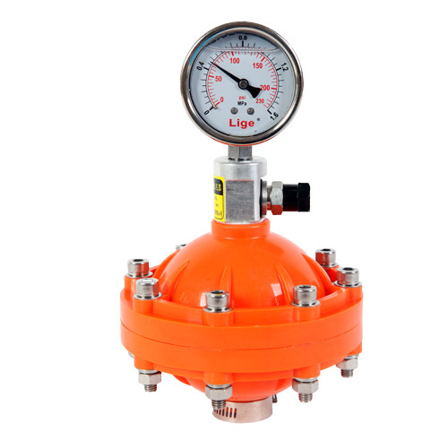 膜片式阻尼器計(jì)量泵附件隔膜式脈沖阻尼器阻尼器均流器