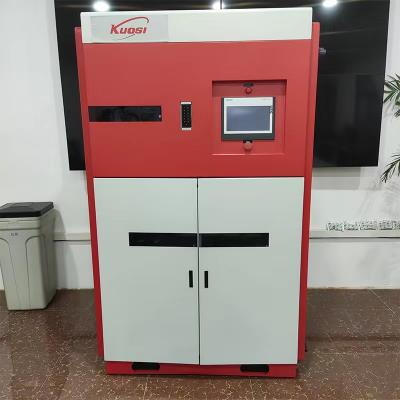 通過直流電，以鈦基涂釕（Ru）、銥（Ir）貴金屬氧化物做電極，電解無典精致鹽或海水，制取0.6%~0.9%次氯酸鈉（＞5%為危險(xiǎn)品）