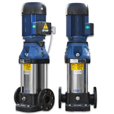CDM/CDMF系列為參照歐洲標準最新自主研發的新一代、高效率非自吸立式多級離心泵。產品采用全新的工業設計，能效指標達到MEI20.7，具有節能、低噪環保及結構緊湊、外形美觀、重量輕使用維護方便可靠性高等特點