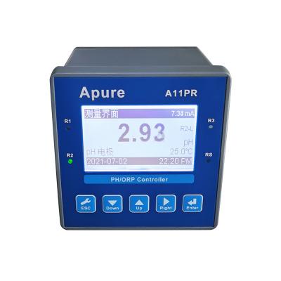 Apure工業在線PH計酸度計A11PR廠家ph檢測儀水質監測PH/ORP控制器