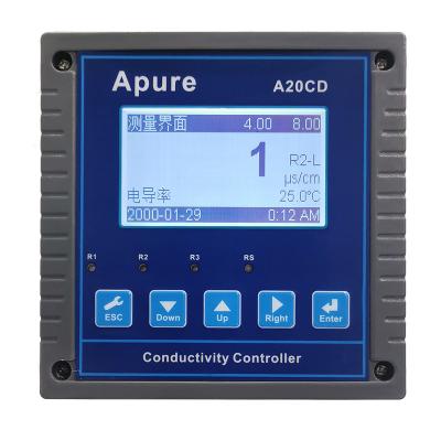 Apure電導率測試儀A20CD-A-工業(yè)在線電導/電阻率控制器