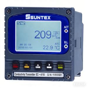 SUNTEX EC-4110在線電導率/電阻率變送器工業數顯電導率儀水質電導監測儀