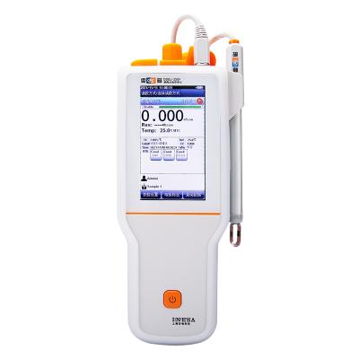 上海雷磁DDBJ-350F便攜式電導率/TDS/鹽度分析儀手持防水水質電導率測試儀